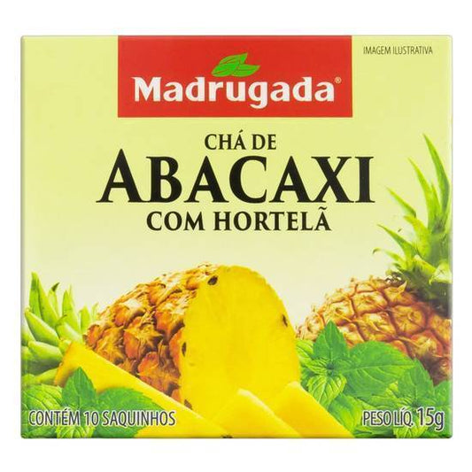 Madrugada, Cha de Abacaxi Hortela, 15g