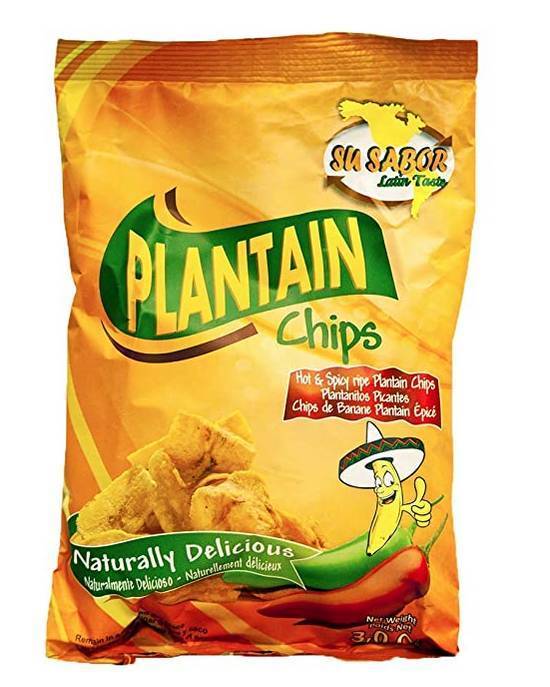 Su Sabor, Plantain Chips, Amarilla, 85g