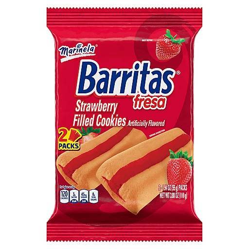 Marinela Barritas Fresa 2pack 110g