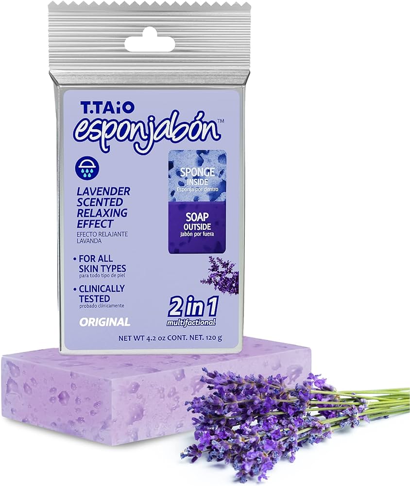 T.TAiO Esponjabon Lavender 2in1, 120g