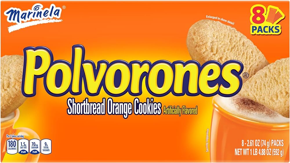 Marinela Polvorones, 8 Packs 592g