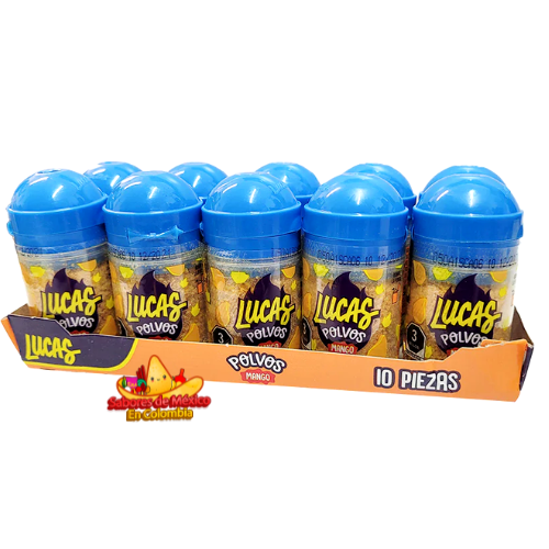 Lucas Polvo Mango, Pack 10