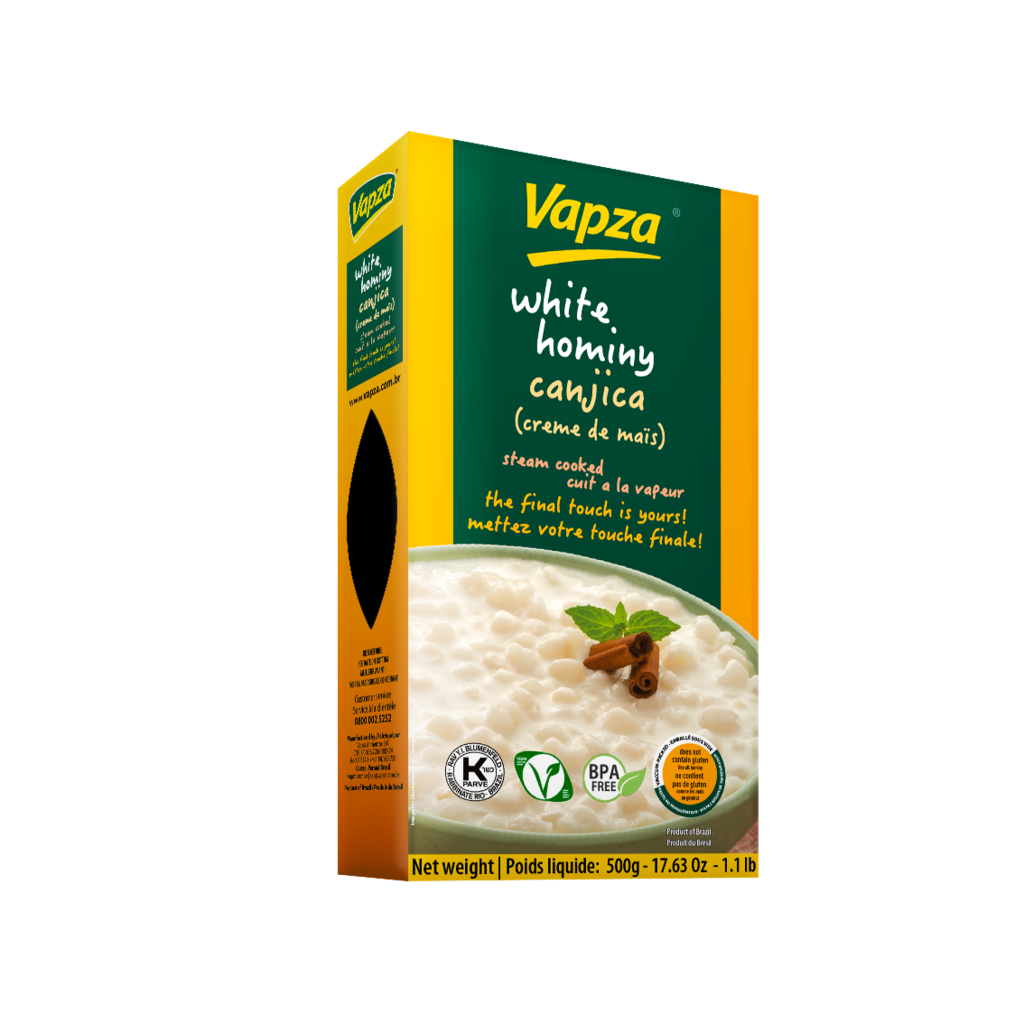 Vapza, White Hominy Canjica, 500g