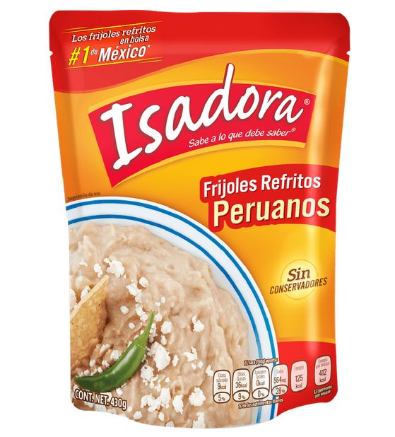 Isadora, Refried Mayacoba Beans, 430g