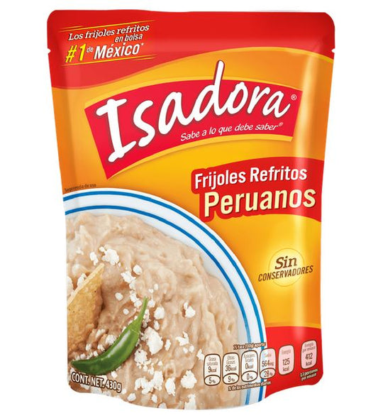 Isadora, Refried Mayacoba Beans, 430g